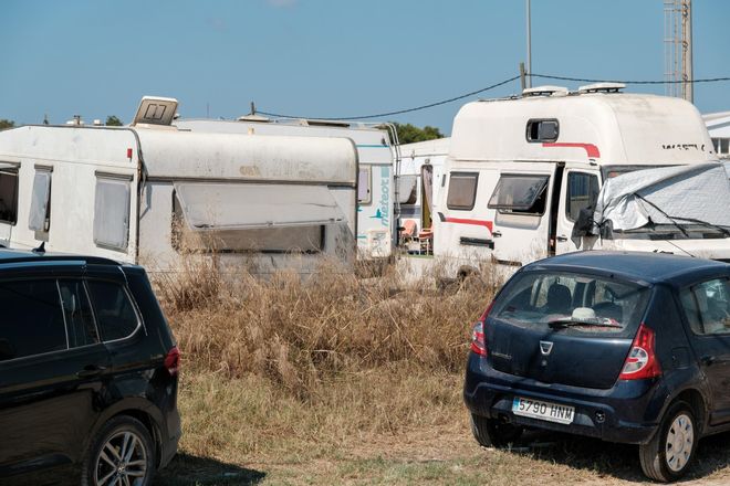 Galería: Asentamiento de caravanas en es Gorg