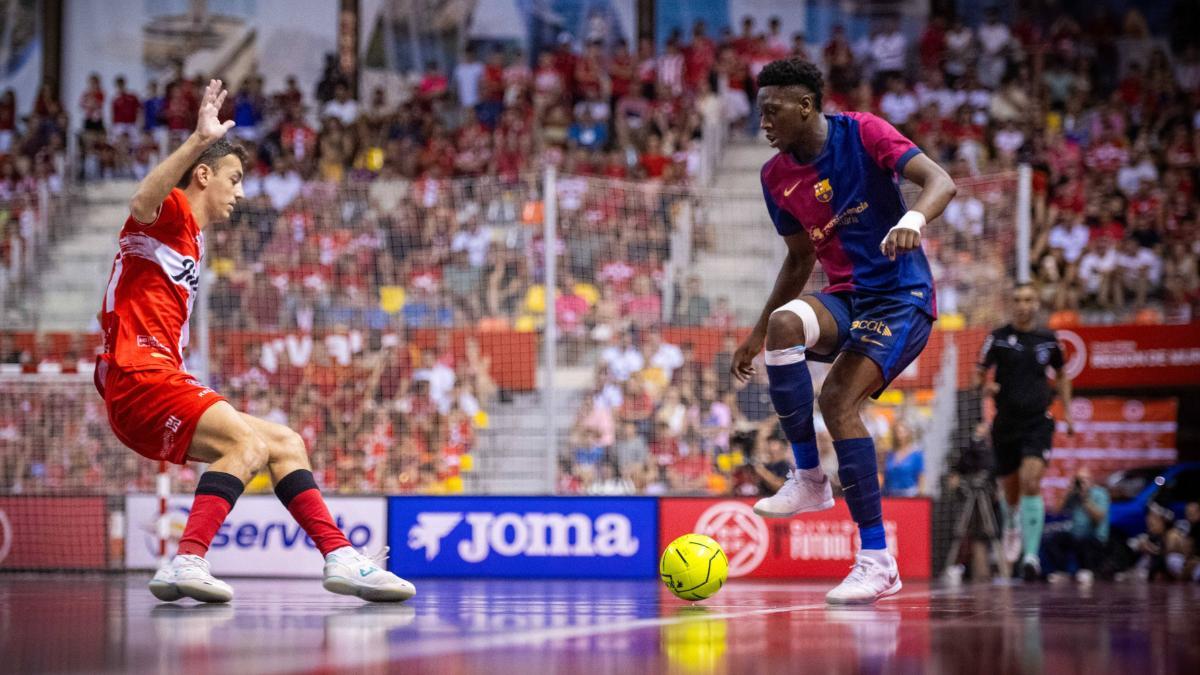 Touré y Gon Castejón, en la pasada final de la liga
