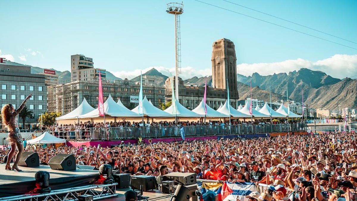 Una edición anterior del Tenerife Cook Music Fest.