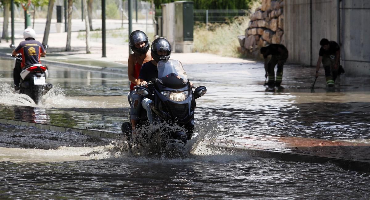 Fotogalería /Inundaciones por tormentas en Zaragoza