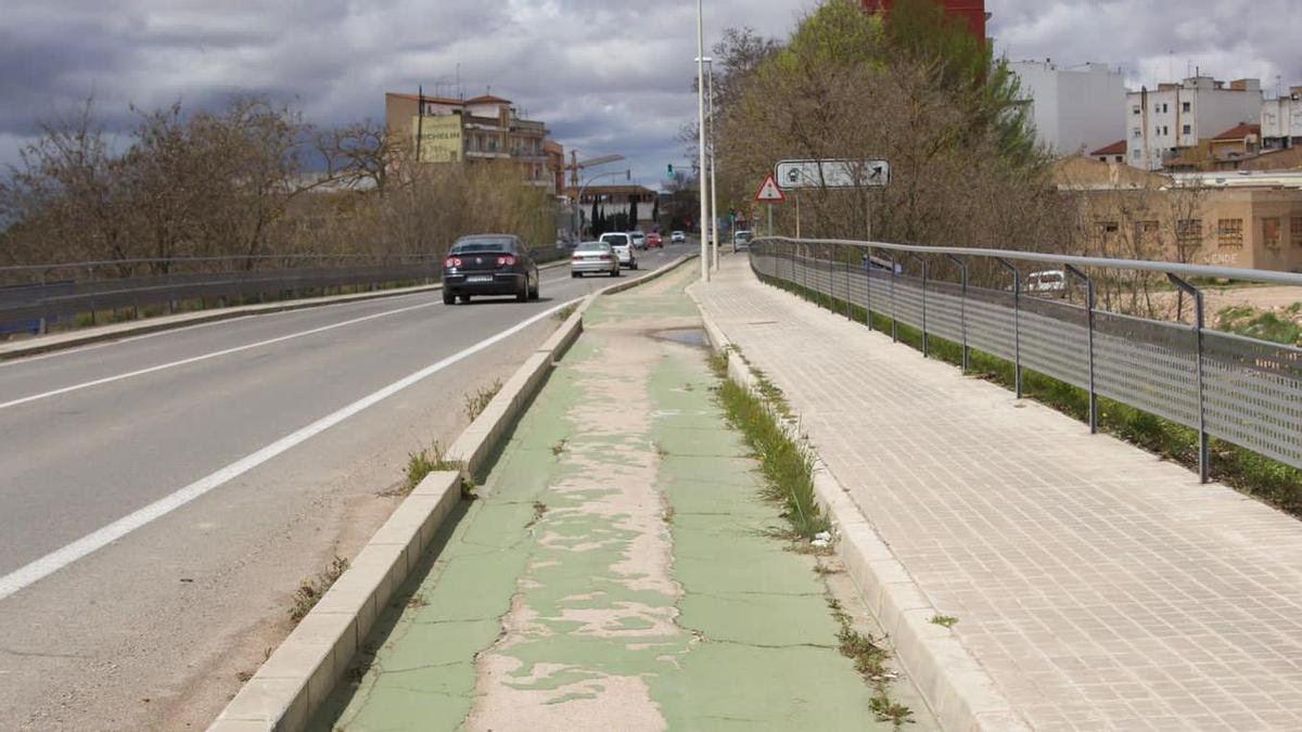 Carril bici de Requena