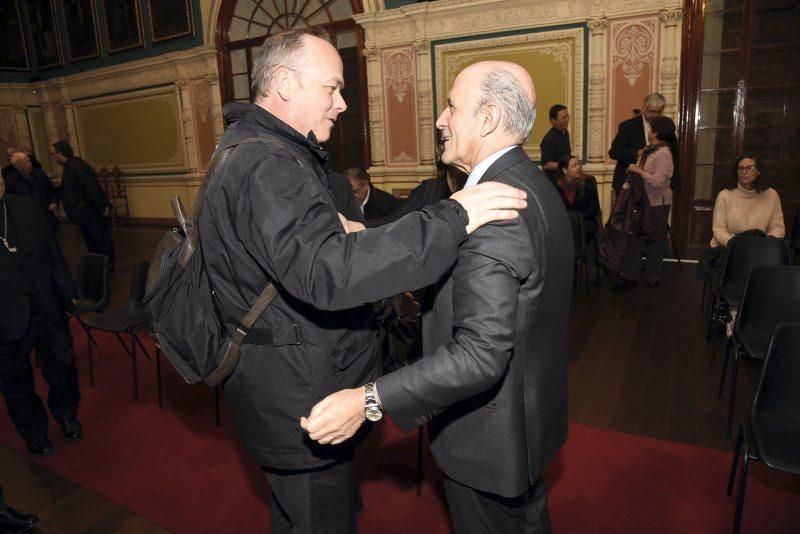 Entrega del premio de valores del Arzobispado a José Antonio Zarzalejos