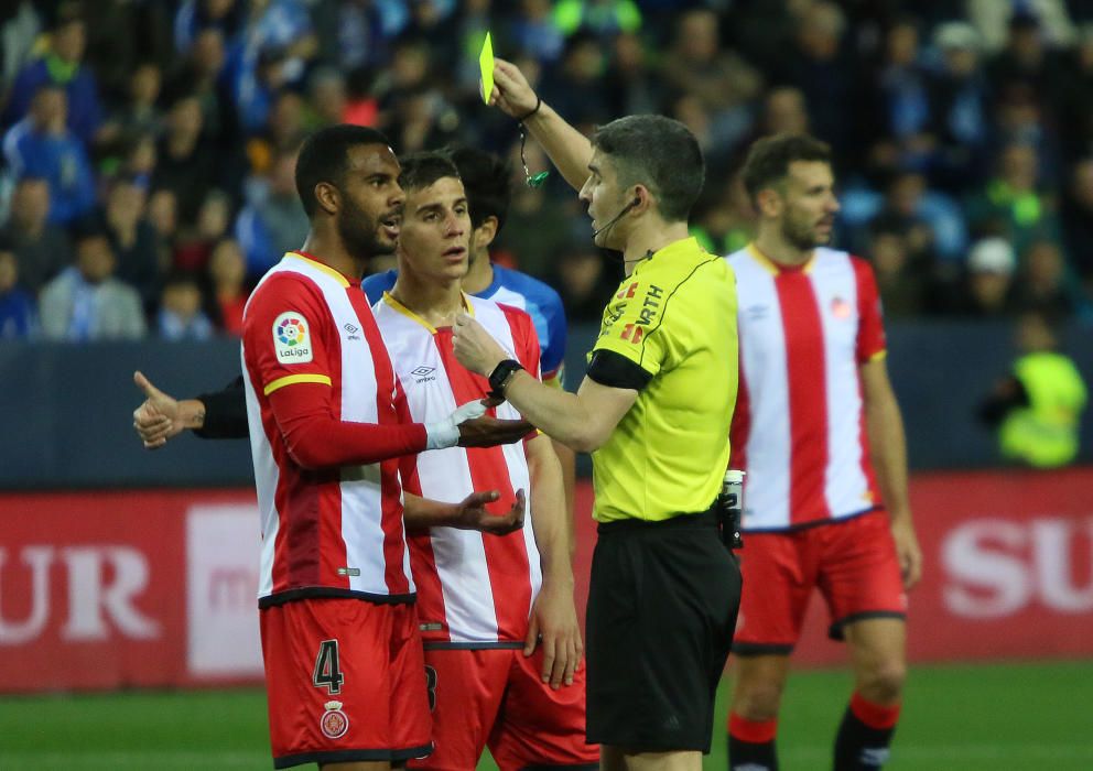 Les millors imatges del Màlaga - Girona (0-0)