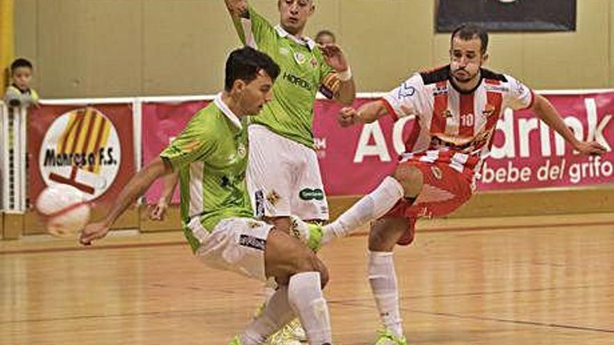Asis va donar avantatge als manresans, però el Futsal Lleida va remuntar