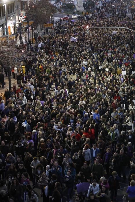 Manifestación del Día de la Mujer en València