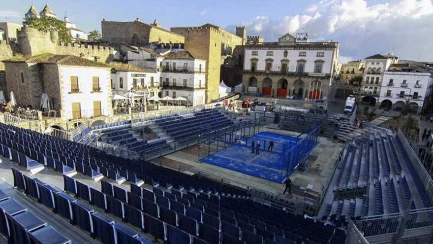 La plaza cacereña tendrá el &quot;mejor torneo&quot; mundial de pádel