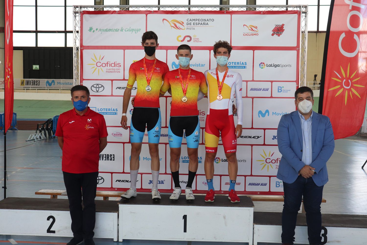 Campeonatos de España de ciclismo en pista Open, Junior y Cadete 2021