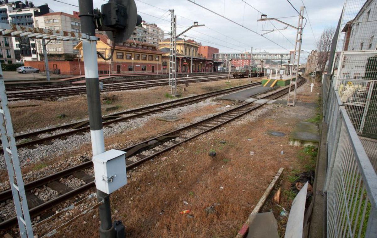 La estación de Avilés. | Ricardo Solís