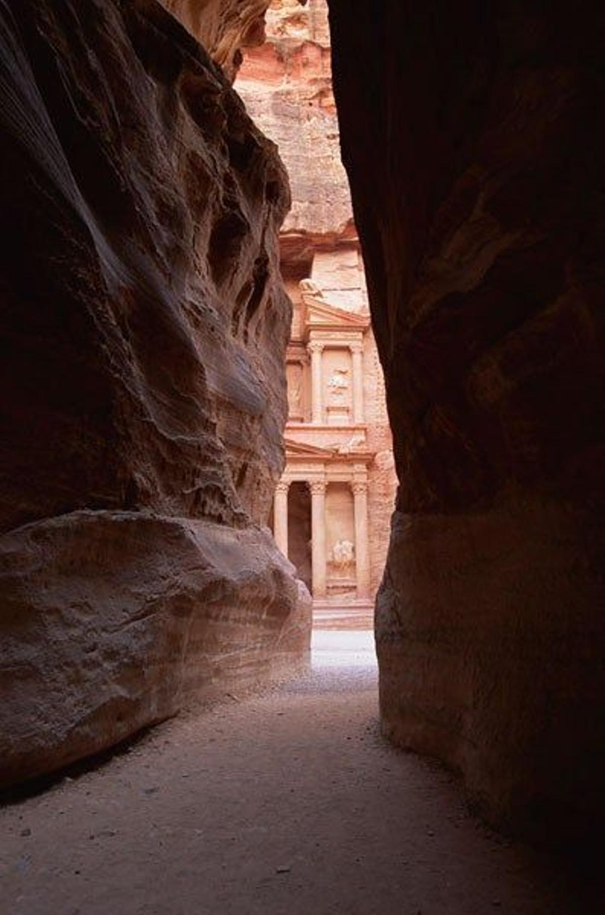 Los nabateos excavaron Petra, en territoiro de la actual Jordania, hacia el siglo VII a.C.
