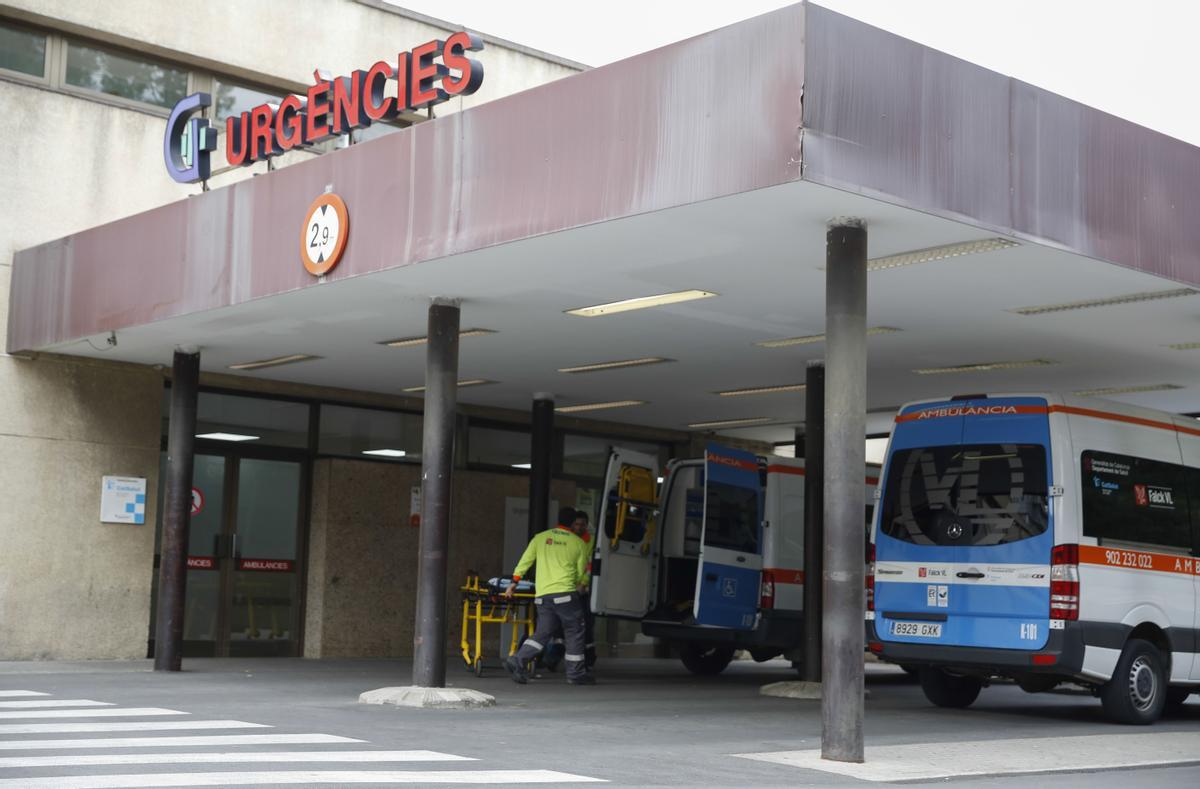 Dos treballadors ferits a l’enfonsar-se una bastida a Granollers