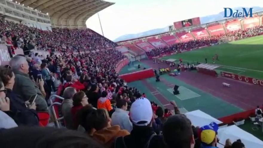 Así ha celebrado la afición del Real Mallorca la victoria ante el Sporting