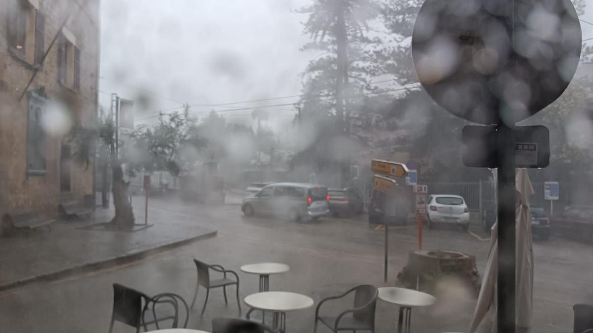 Lluvia en Sóller