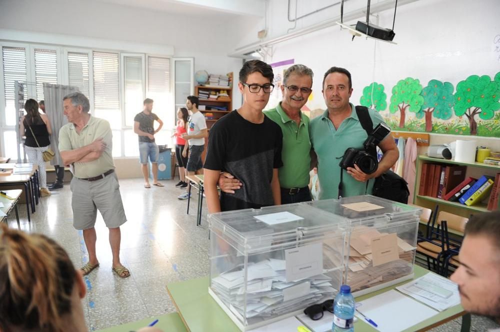 Ambiente en Lorca del 26J