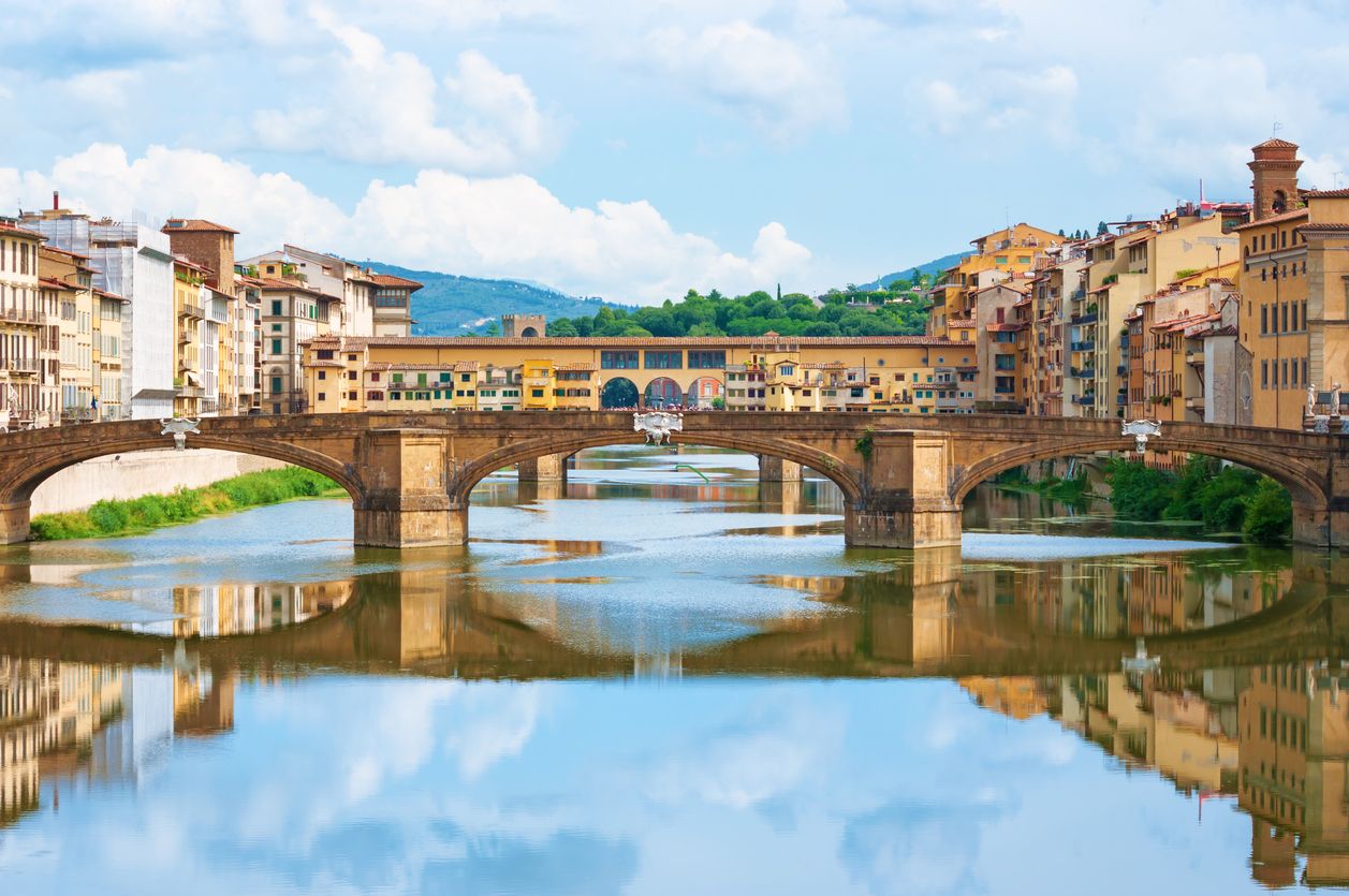 Florencia novatos - Puente Vecchio de frente