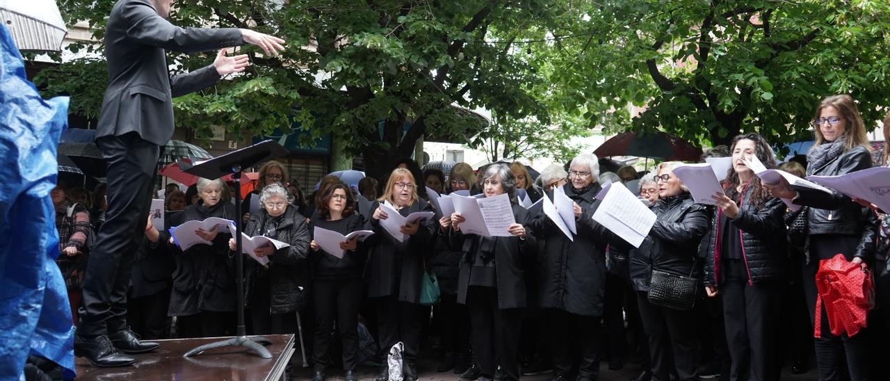 300 veus homenatgen Anselm Clavé a Manresa