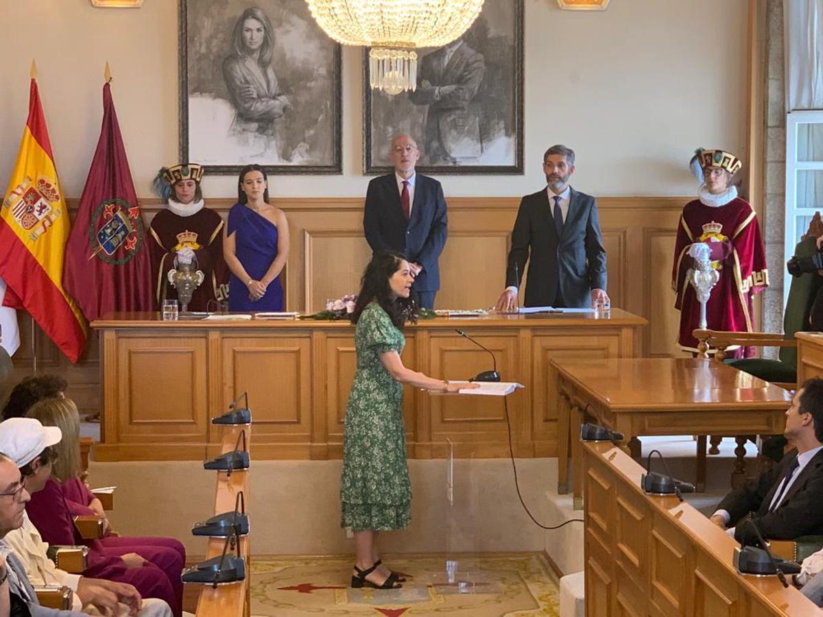 Pleno extraordinario de constitución da nova corporación municipal do Concello de Santiago