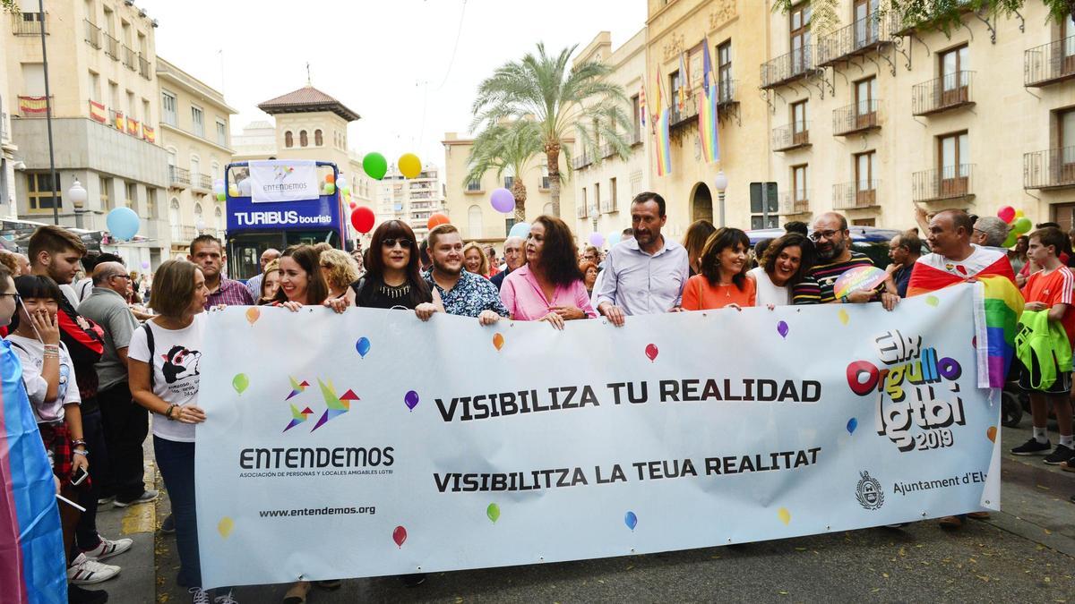 Conmemoración del Orgullo en Elche