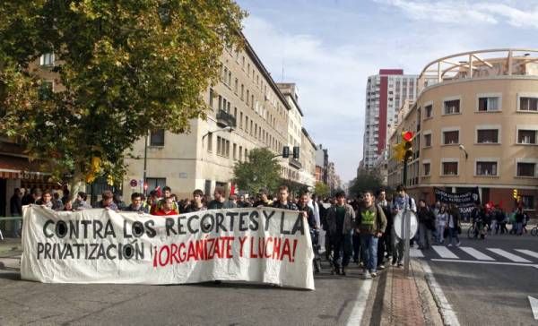 Fotogalería de la protesta en defensa de la Educación Pública