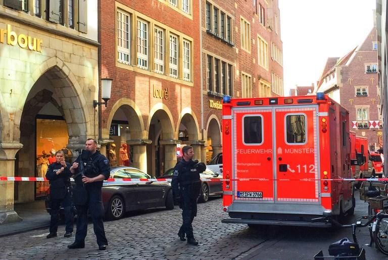 Varios muertos en un atropello múltiple en Münster