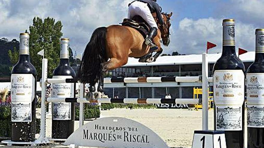 Un jinete durante el CSI 4*, el año pasado en Casas Novas