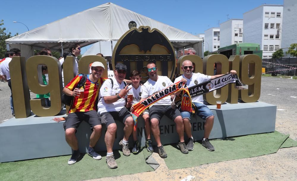 Fan Zone del Valencia CF en Sevilla