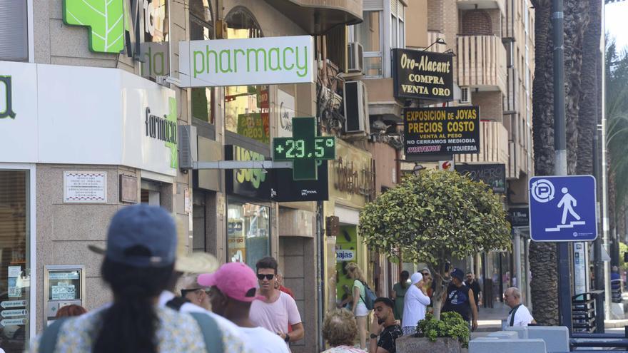 Alicante registrará máximas de 34 grados y riesgo alto por calor en 17 municipios