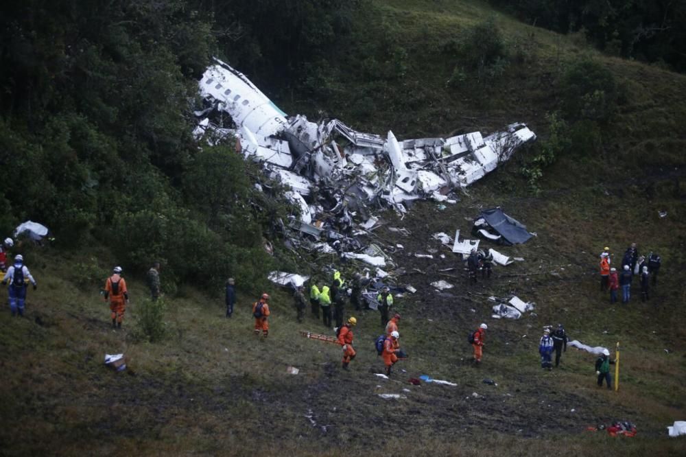 Accident d'avió a Colombia