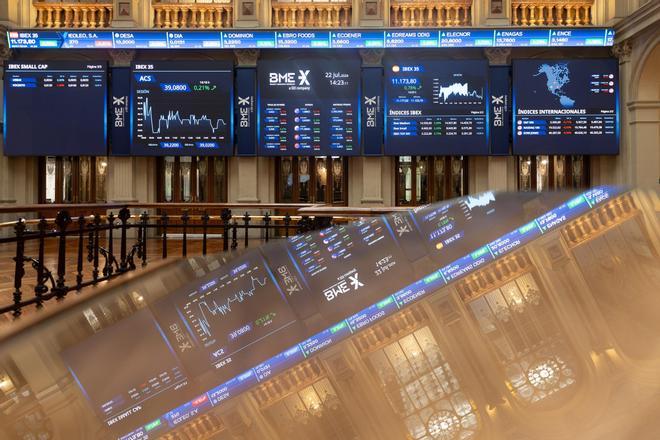 El Ibex 35 pierde los 19.400 puntos tras ceder un 0,45%