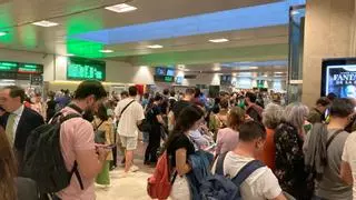 Caos en Chamartín debido a retrasos que afectan a todos los trenes de alta velocidad con destino Valencia y Alicante