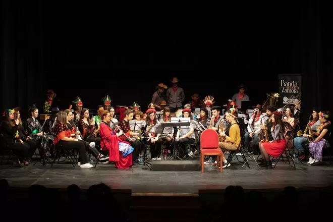 GALERÍA | Los conciertos divertidos de la Banda de Música de Zamora, en imágenes