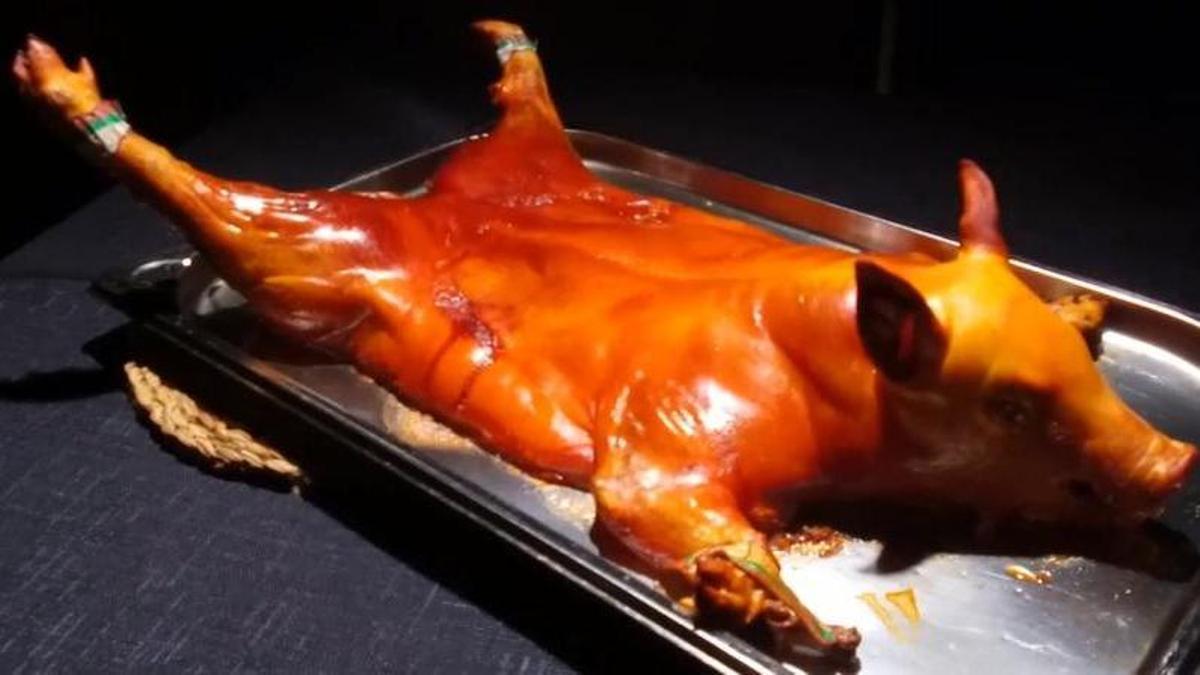 El cochinillo del restaurante Brote tendrá una segunda vida gracias a su jugo.