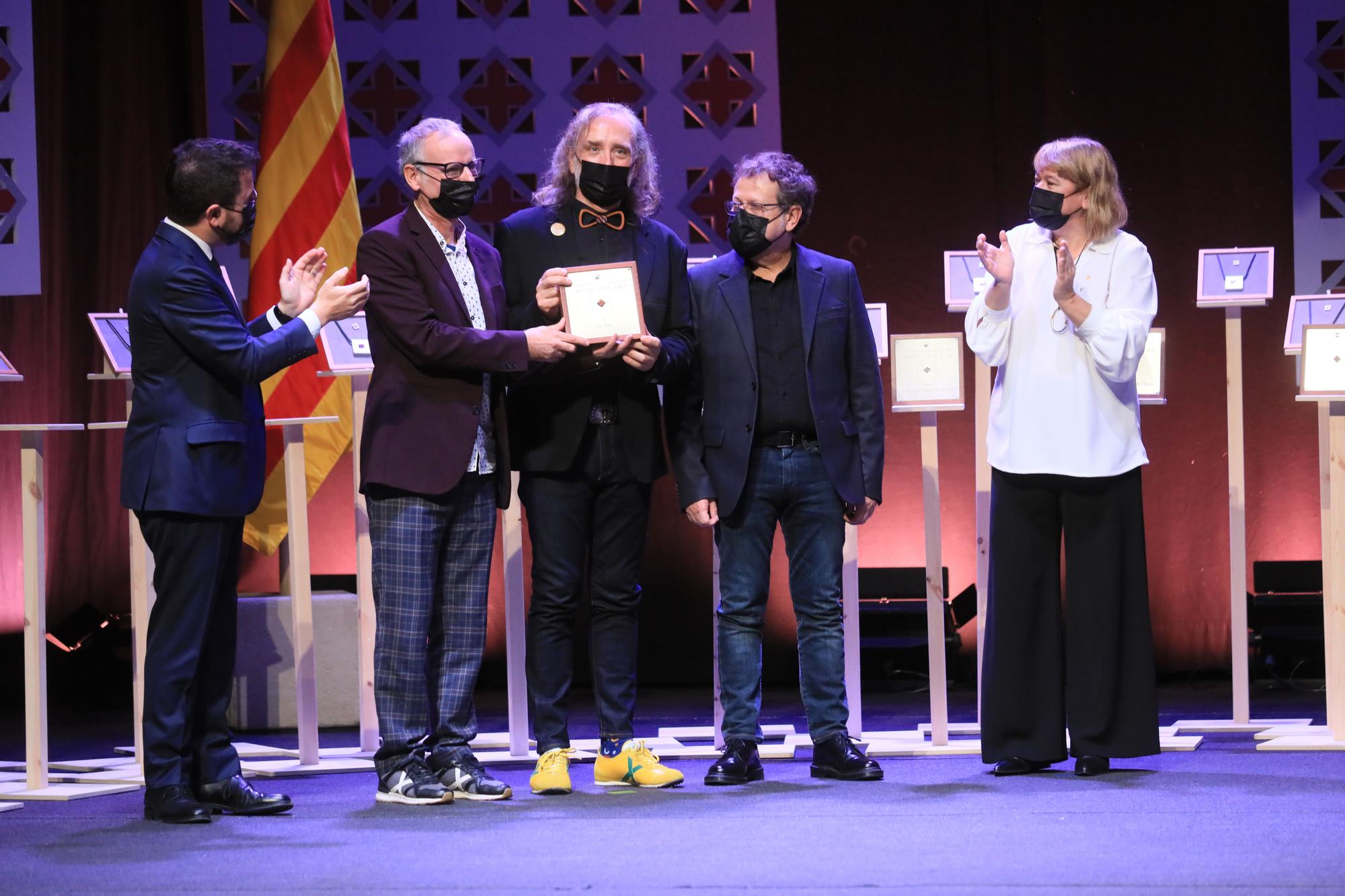 L'entrega de guardons de la Creu de Sant Jordi, en imatges