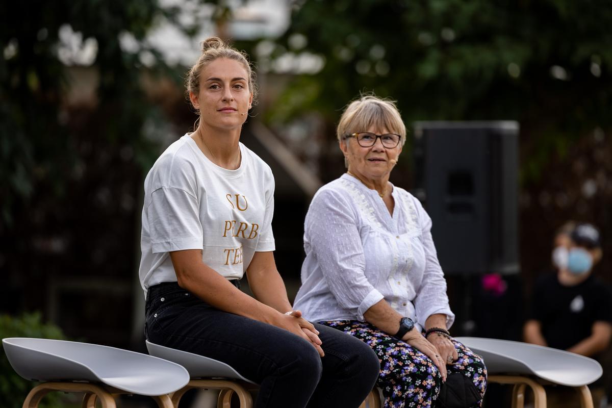 La inauguración de la Masia Femenina, en imágenes