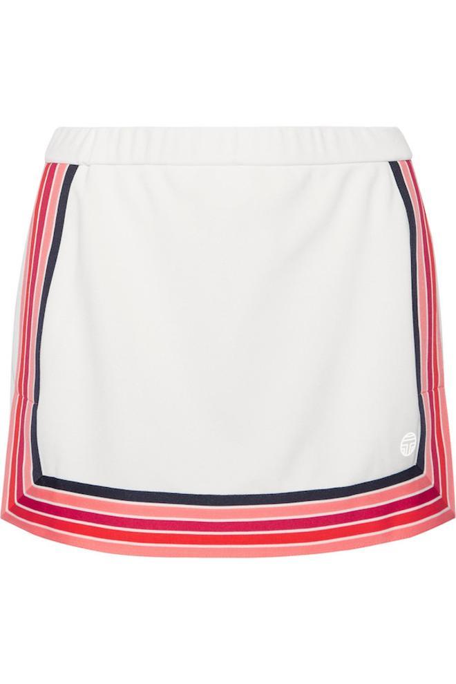 La falda retro de tenis