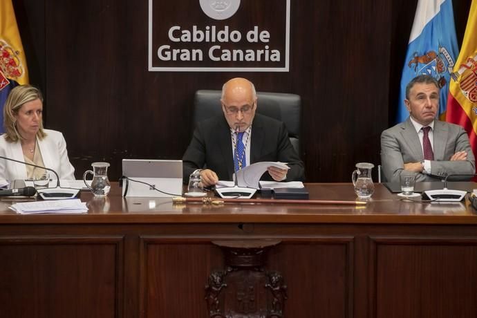 22.06.19. Las Palmas de Gran Canaria. El Cabildo de Gran Canaria celebra el pleno de constitución de la nueva corporación, con Antonio Morales como presidente, al haber sido el candidato más votado. Foto Quique Curbelo  | 22/06/2019 | Fotógrafo: Quique Curbelo