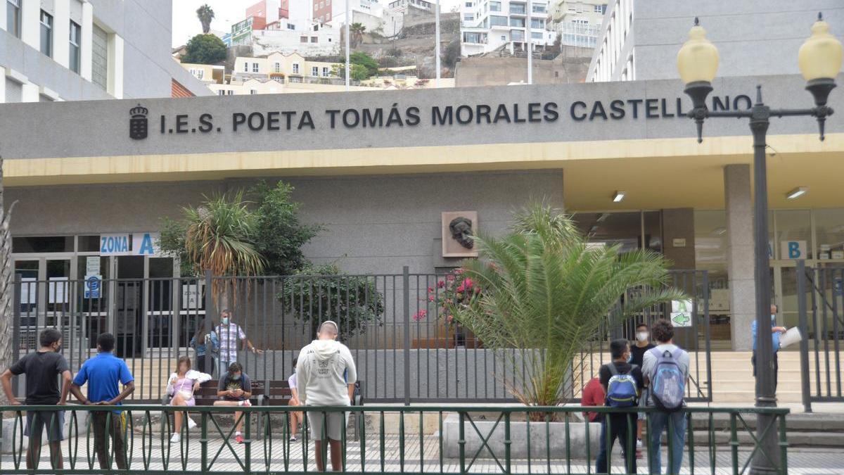 Imagen de archivo del Instituto de Enseñanza Secundaria Tomás Morales en la capital grancanaria.
