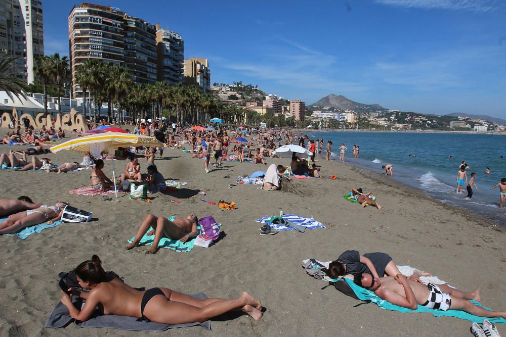 Abril en Málaga: como en verano