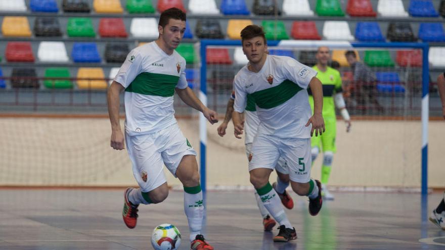 Imagen de un partido del Elche CF de fútbol sala