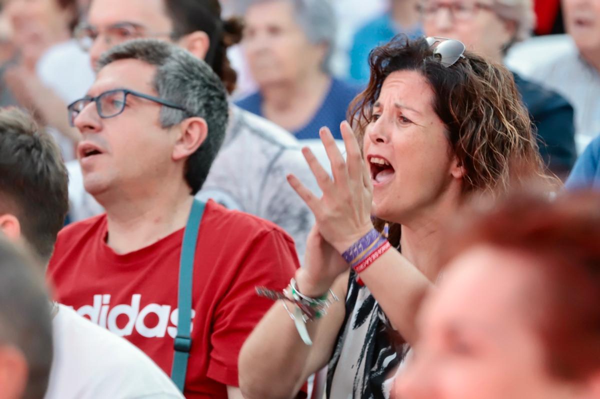 FOTOS: El Palmar sigue en directo la victoria de Alcaraz