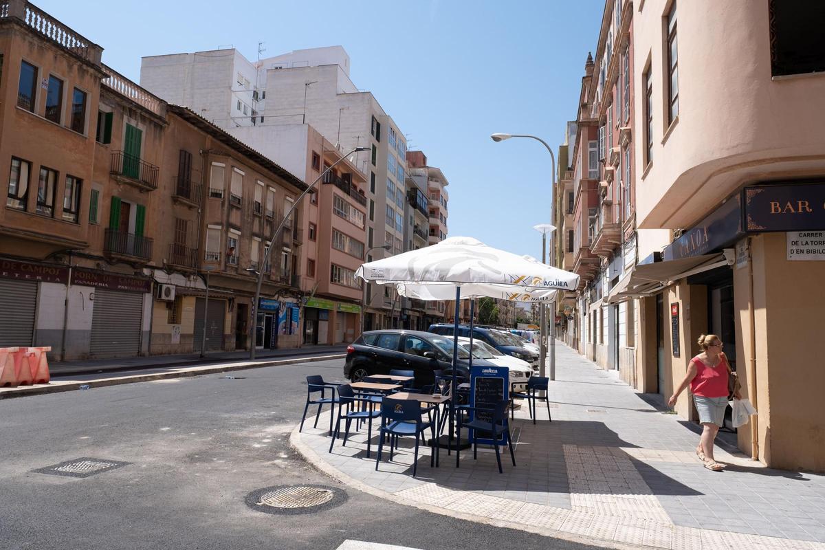 Las fotos de la renovación de la calle General Ricardo Ortega de Palma