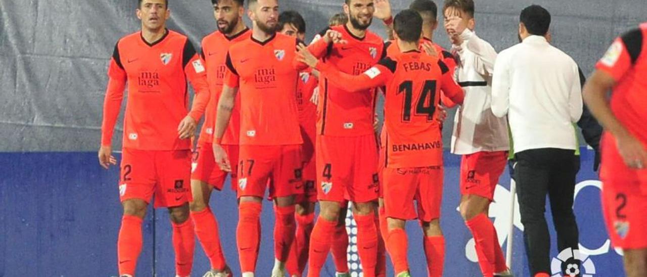 El Málaga CF se impuso en Lezama al Amorebieta hace solo dos jornadas.