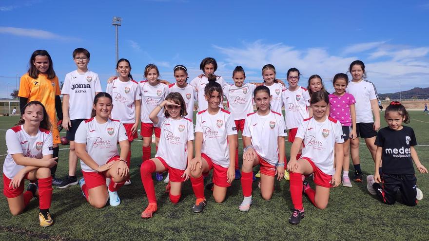 Los equipos femeninos del Ciutat de Xàtiva CFB inician las competiciones de liga con victorias