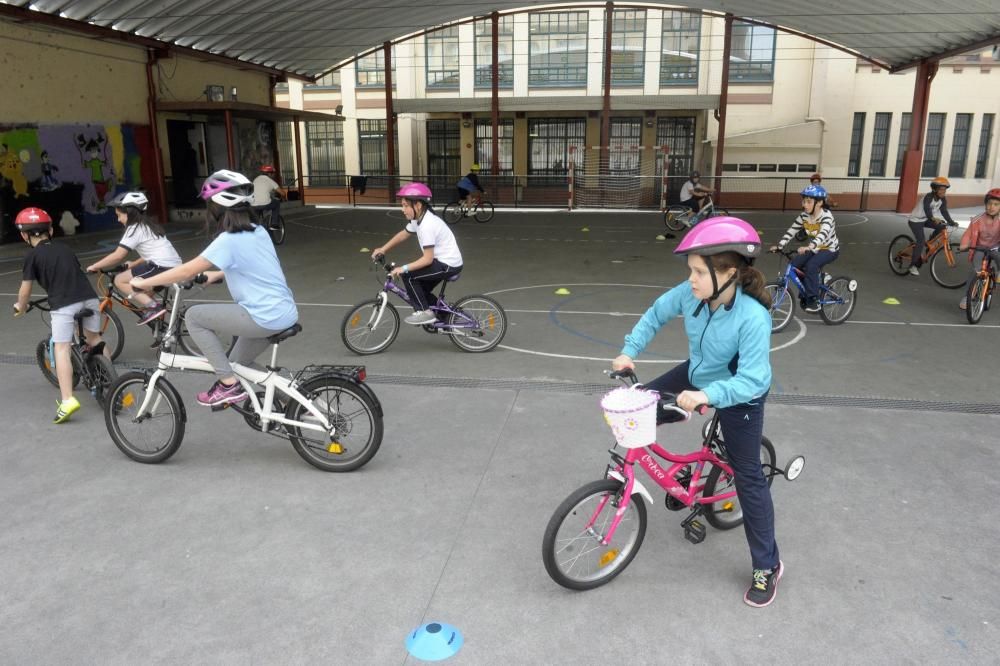 Fiesta de la Bici en el Colegio Concepción Arenal