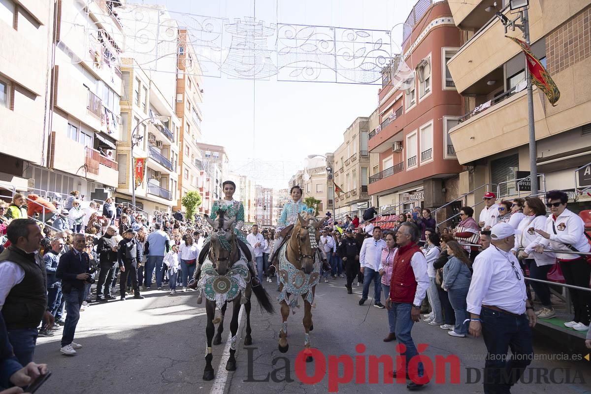 Concurso de caballo a pelo: pasacalles hasta el Hoyo en Caravaca