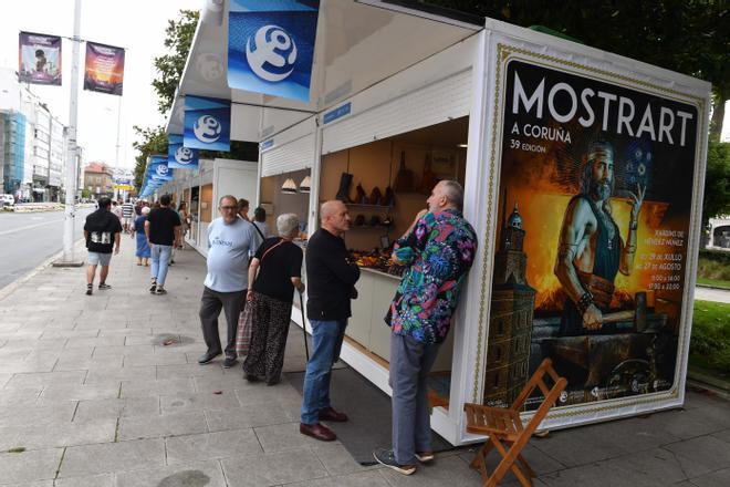 Arranca Mostrart A Coruña 2023: La feria de artesanía vuelve a los jardines de Méndez Núñez