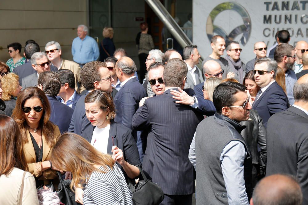 Funeral de Emilio Orta, presidente del Clúster de Automoción valenciano