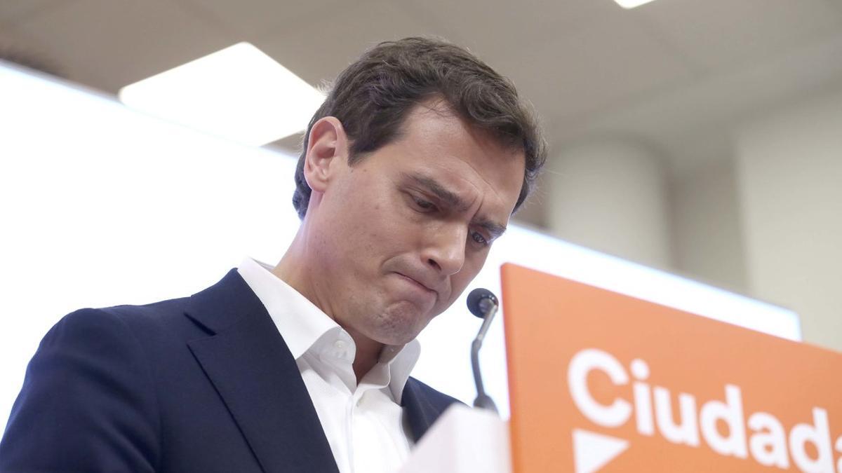 El ex presidente de Ciudadanos, Albert Rivera