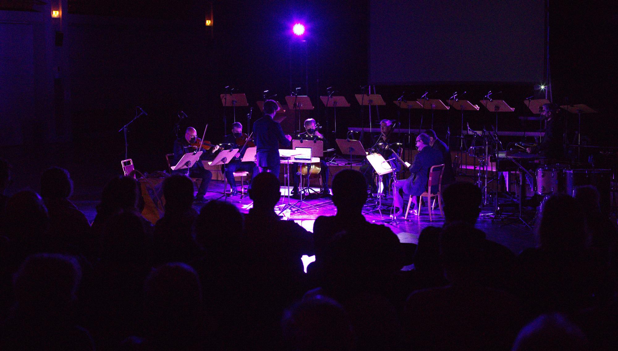 Concierto 'Tragedia' del Grupo Enigma en la sala Multiusos del Auditorio de Zaragoza