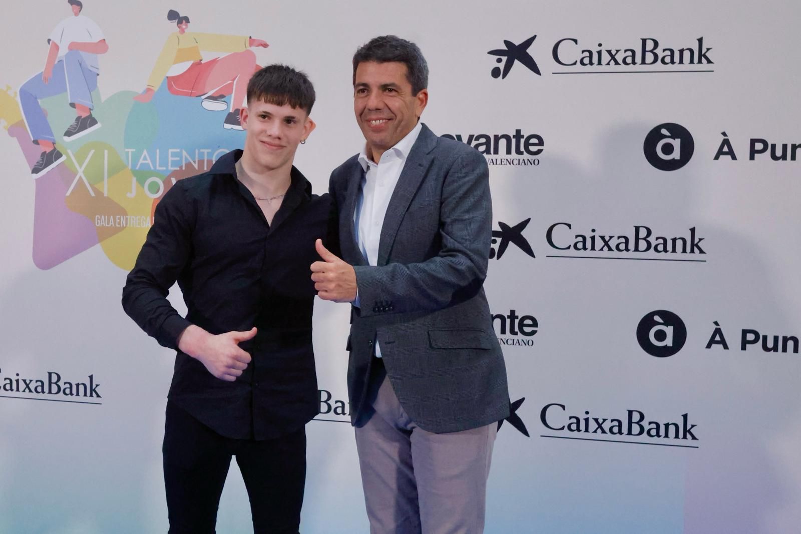 El photocall de la gala de los Premio Talento Joven de Levante-EMV