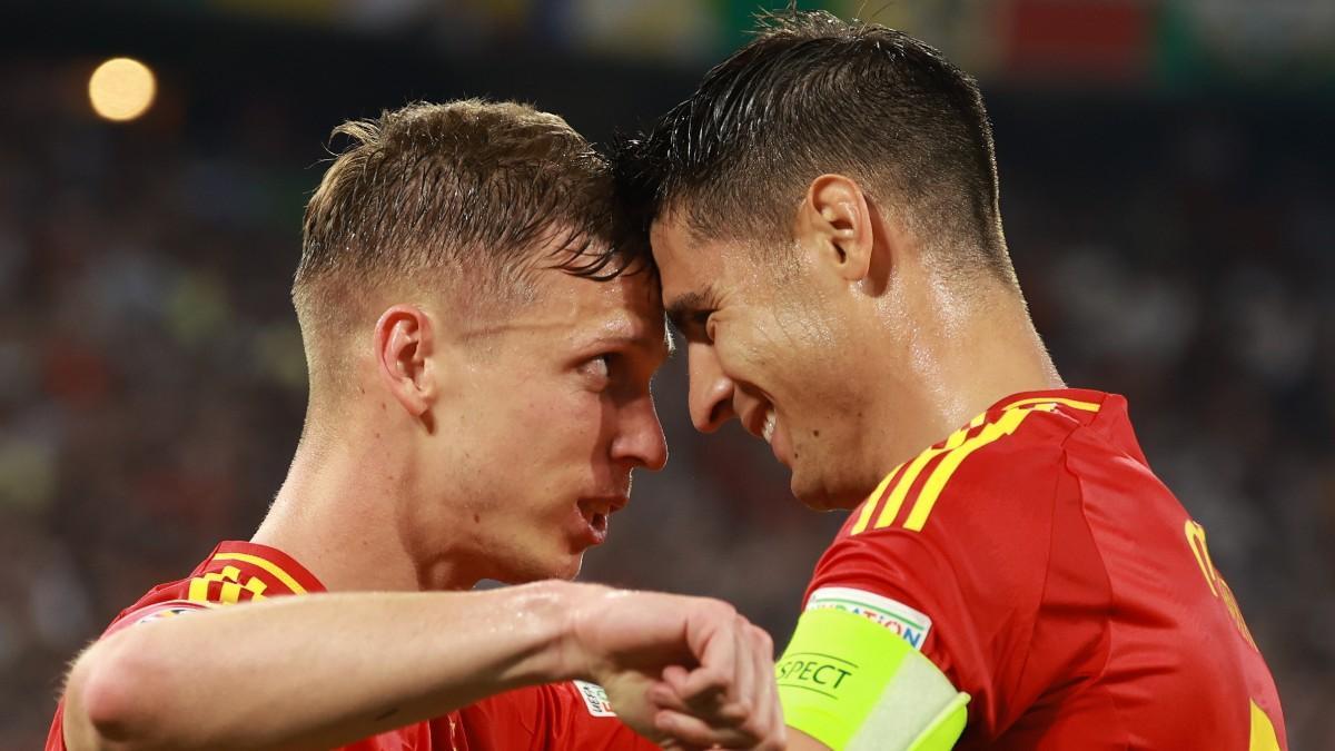 Olmo es el máximo goleador de España en la Euro 24